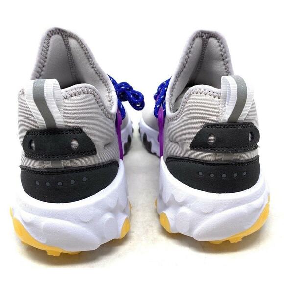 Nike React Presto Silver Lilac Vivid Purple CD9015-003 Running Shoes Women's 8 - Picture 3 of 7
